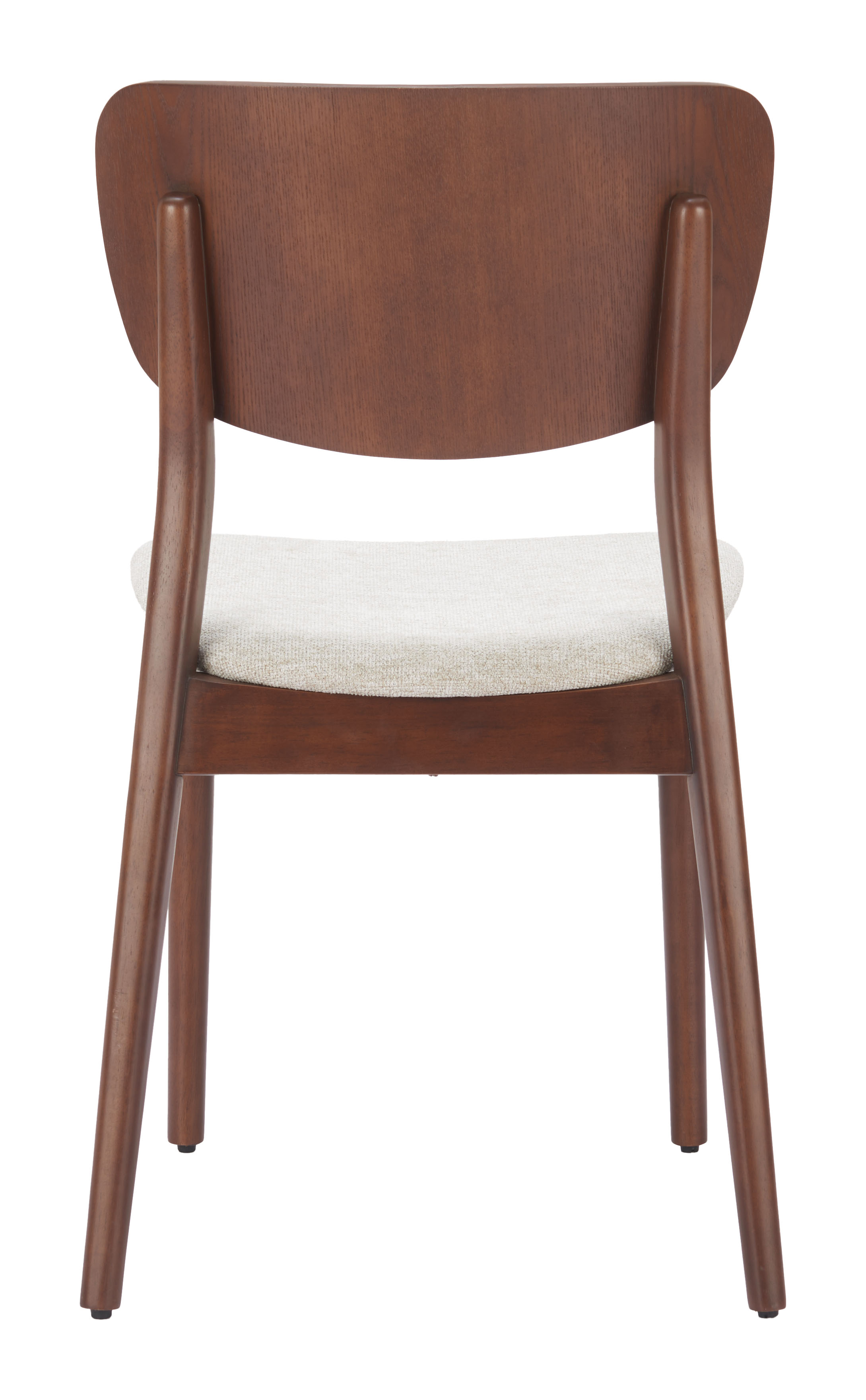 Kellua Dining Chair (Set of 2) Beige & Walnut product image