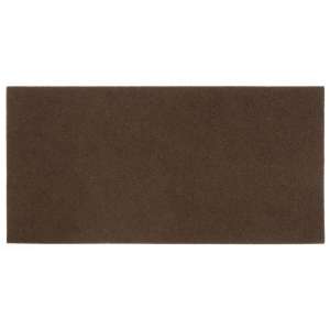 Square Scrub, SQP, Brown, 14"x28" Rectangle Floor Pad