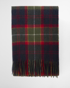 Brack Patchwork Tartan Wool Scarf Red Classic Tartan