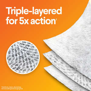 Clorox, CloroxPro Disinfecting Wipes, Lemon Scent,  35 Wipes/Container