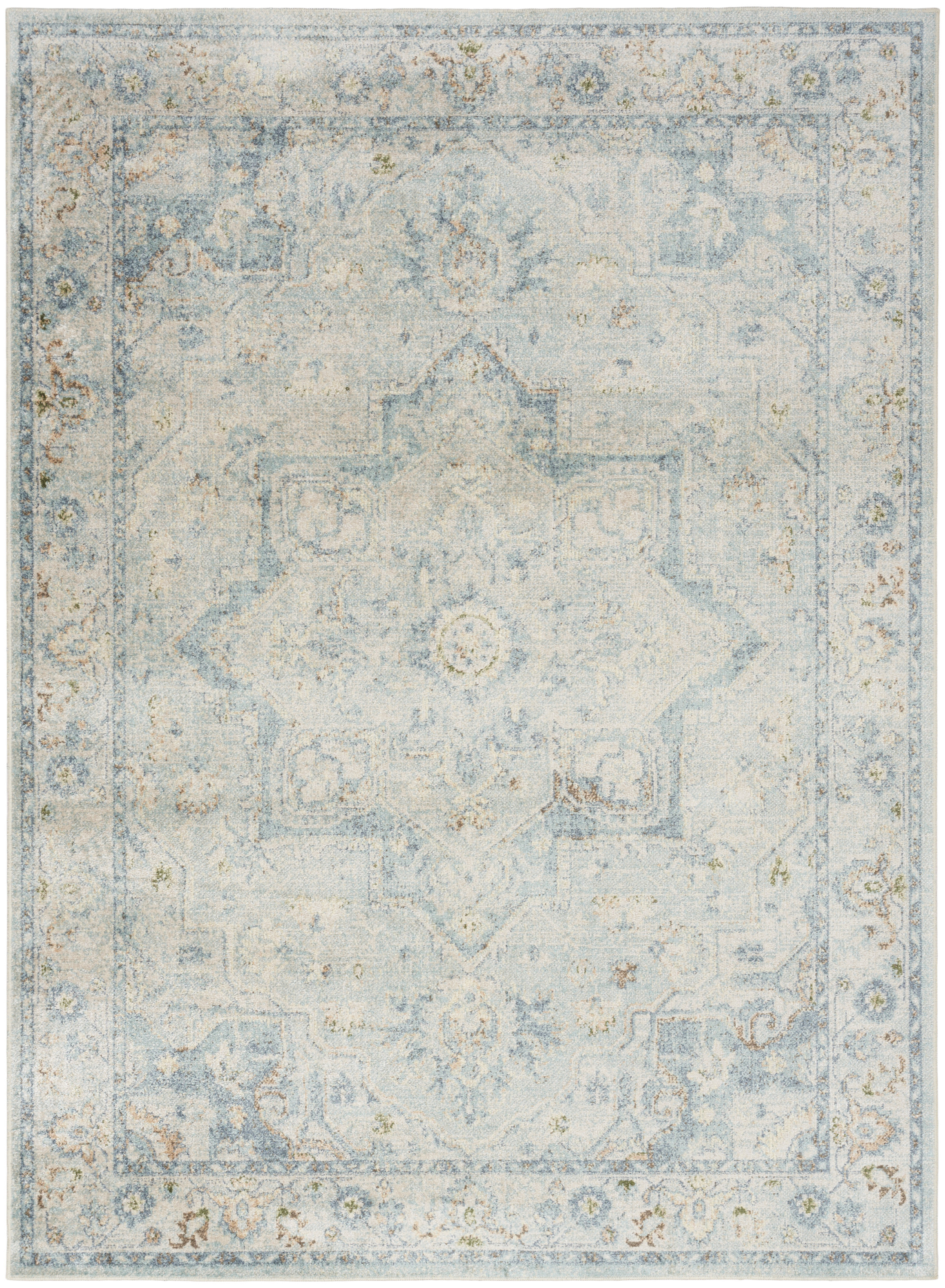 48.00" x 72.00" x .25" Astra Machine Washable Turkey N1853