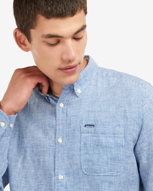 Camicia sartoriale di lino Linton 