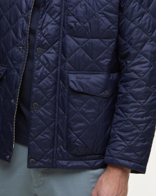 Horton Quilted Jacket Classic Navy
