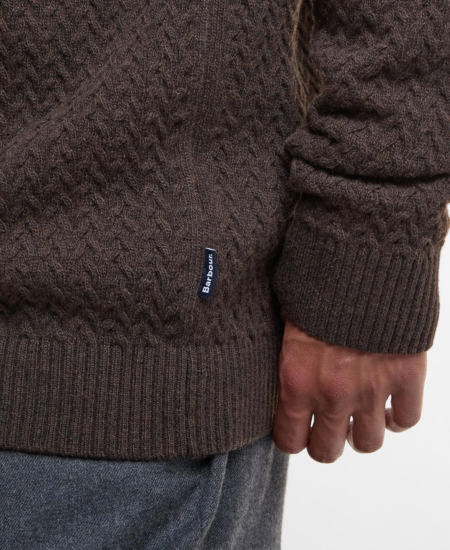 Stonesand Funnel-Neck Jumper image number 4