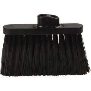 Carlisle, Duo Sweep®, 13in, Light Industrial Broom ( Head Only), Polypropylene Bristles, Black