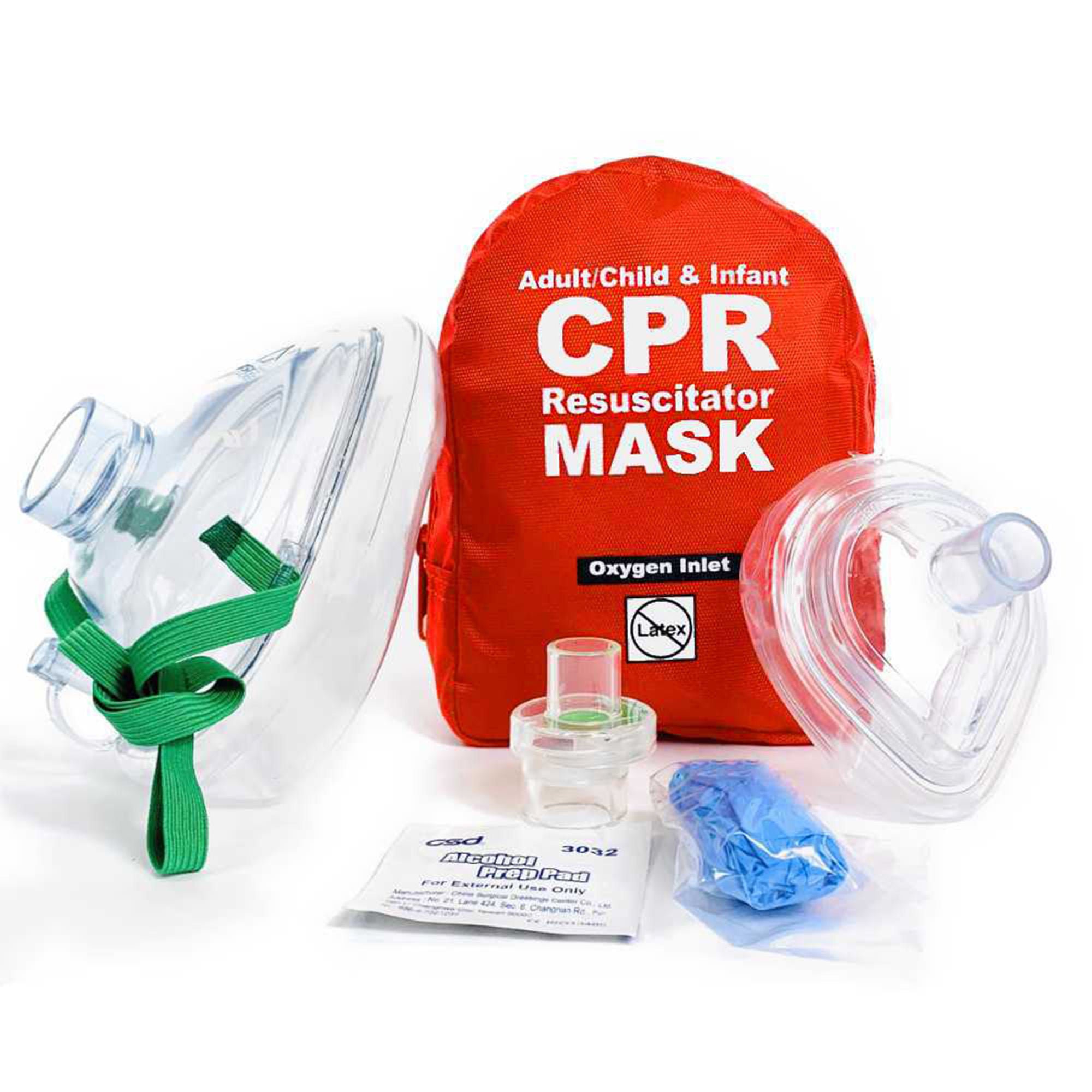 Work N Leisure Products Inc ADULT/CHILD/INF CPR MASK W/CS