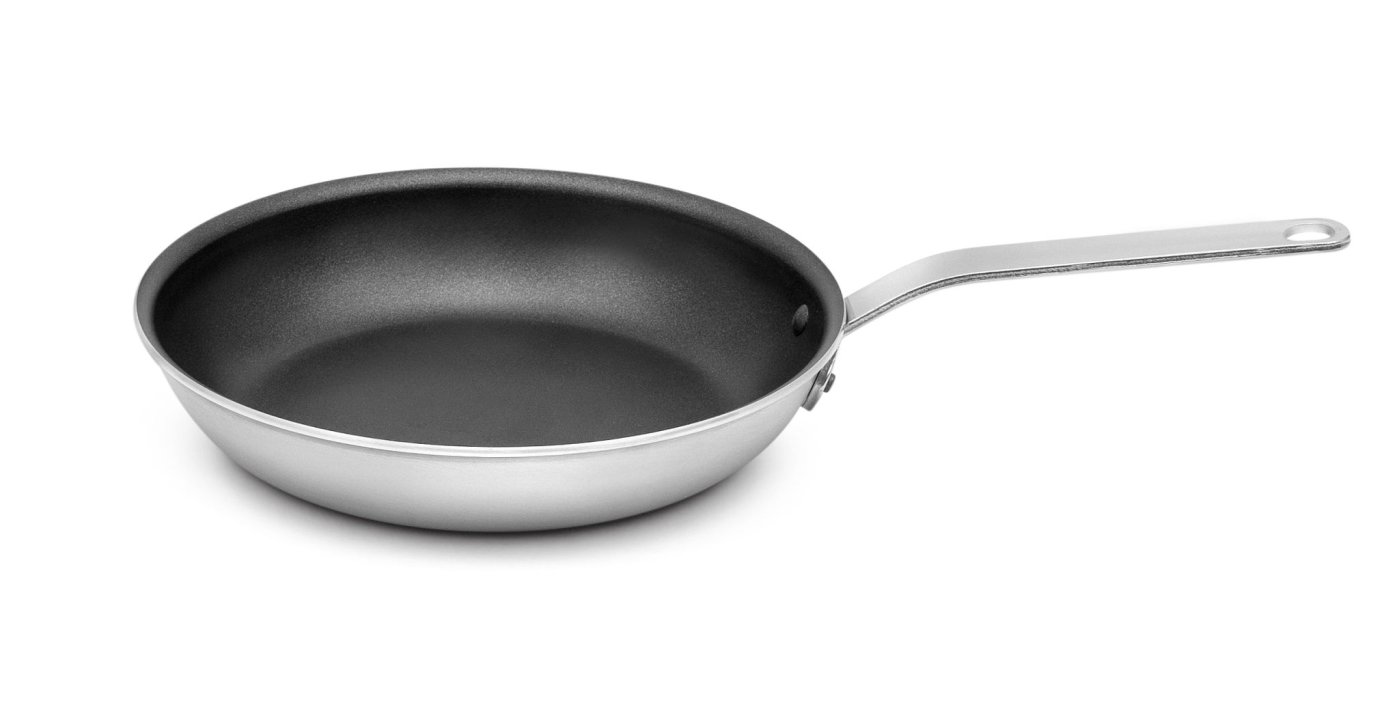 10-inch Wear-Ever® aluminum fry pan with CeramiGuard® II nonstick coating and plated handle