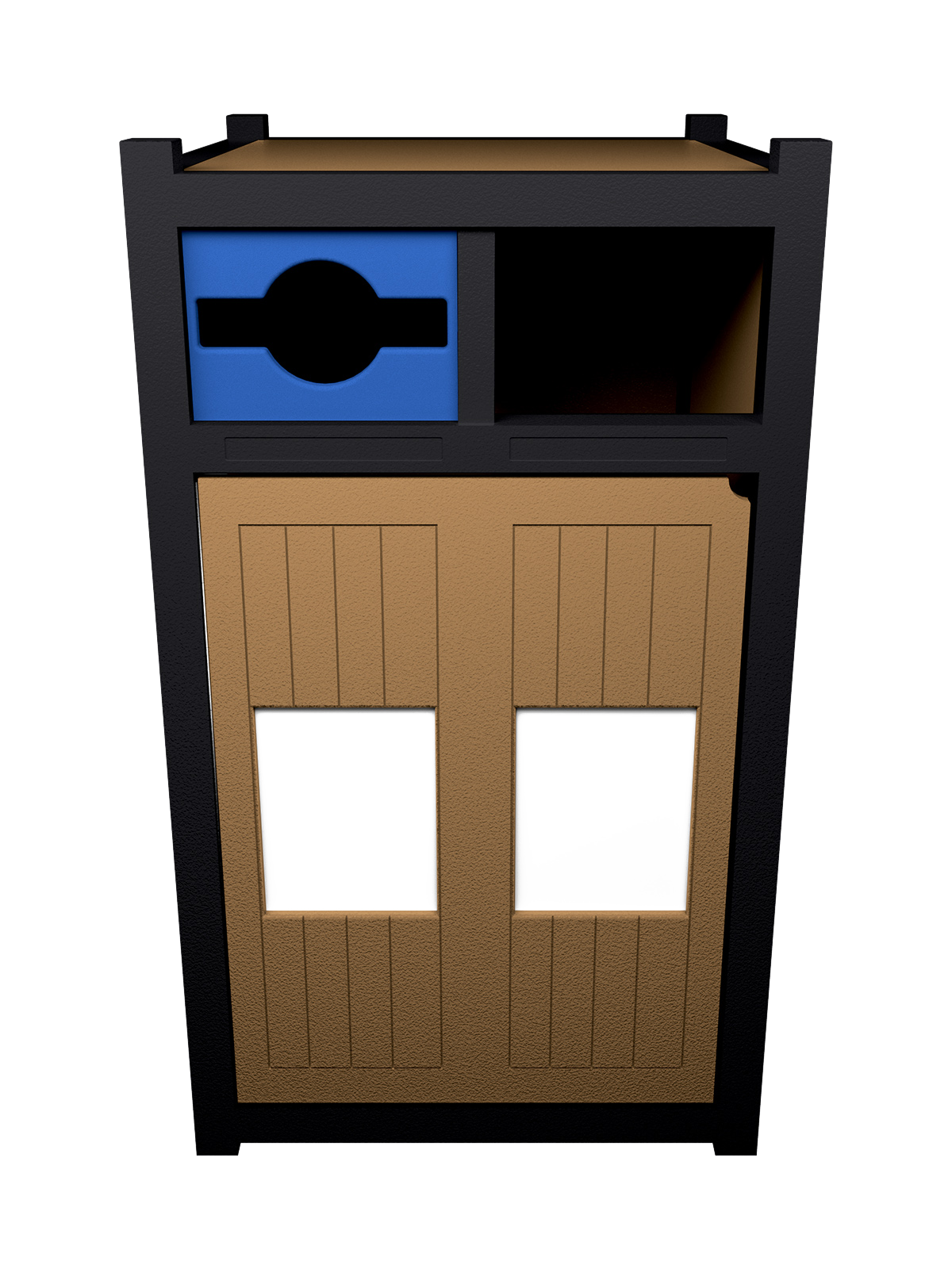 VISION – Double – Unit – Xl – 2-In-1 – Mixed-Full – Black-Cedar-Blue