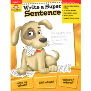 Write A Super Sentence Book