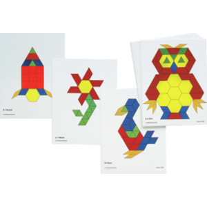 Pattern Block Activity Cards - Set of 20