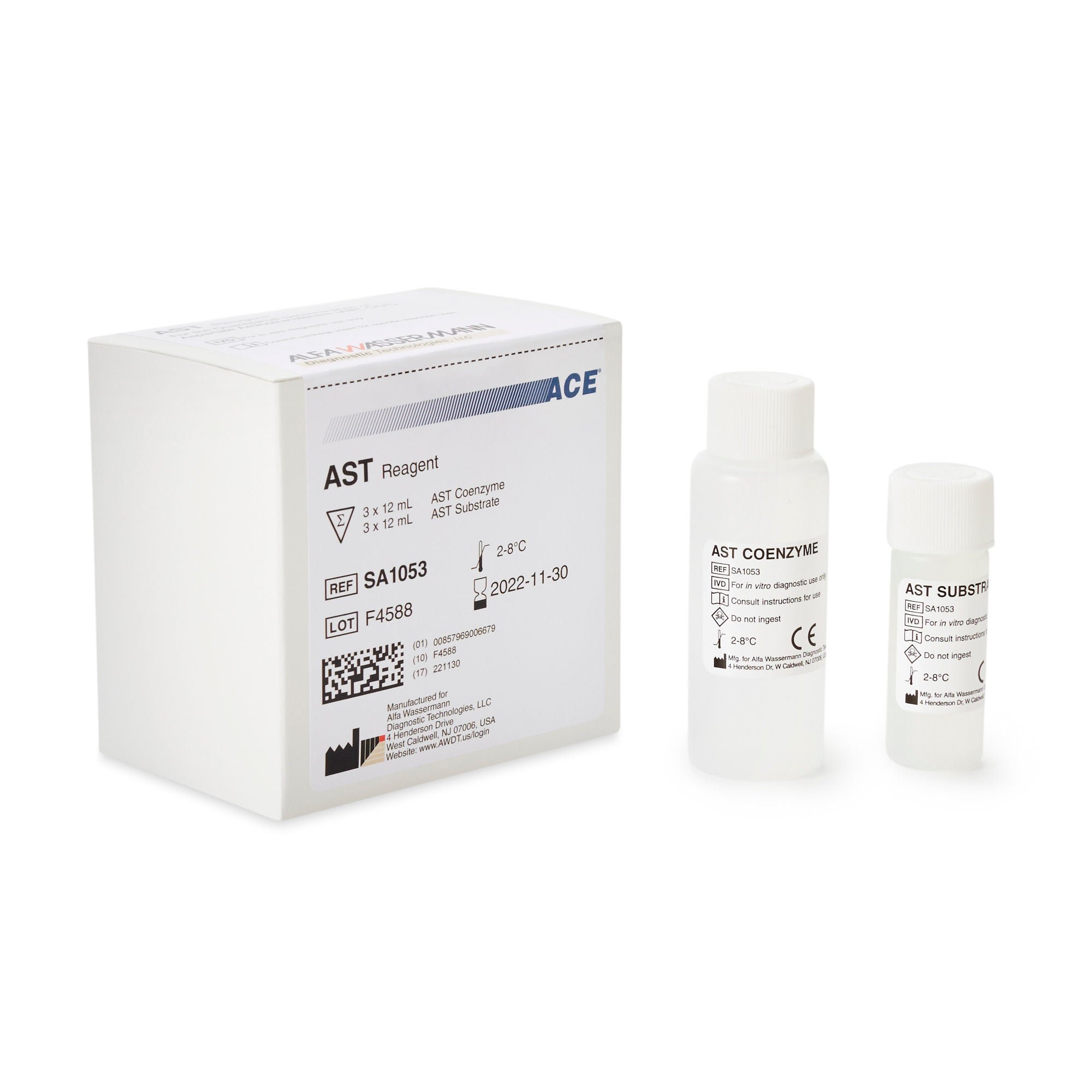 Ace® General Chemistry Reagent, Aspartate Aminotransferase (AST)
