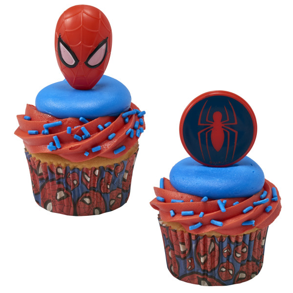 Marvel's Spider-Man™ Spider and Mask Cupcake Rings