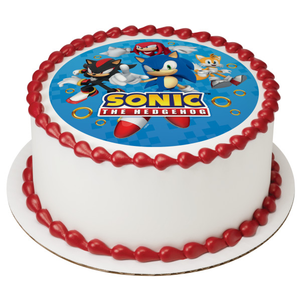 Sonic the Hedgehog™ Still Unstoppable  PhotoCake® Edible Image®