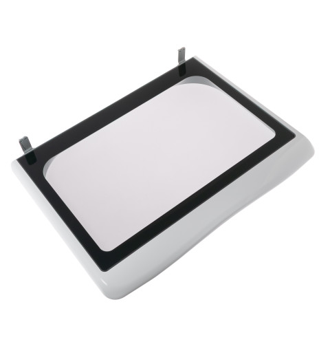 Washer Lid Assembly (White With Glass Window)