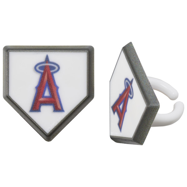 MLB® Home Plate Team Logo Cupcake Rings