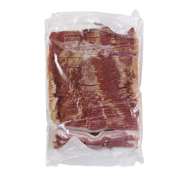 OLD SMOKEHOUSE(r) Bacon, Original, Deli Thick, 3/10 lb . C1CB - Front Center Inner Pack (Hi Res)