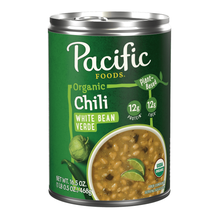 Organic White Bean Verde Chili
