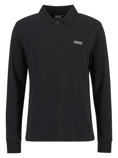 Innes Interlock Long-Sleeved Polo Shirt Innes Interlock Long-Sleeved Polo Shirt