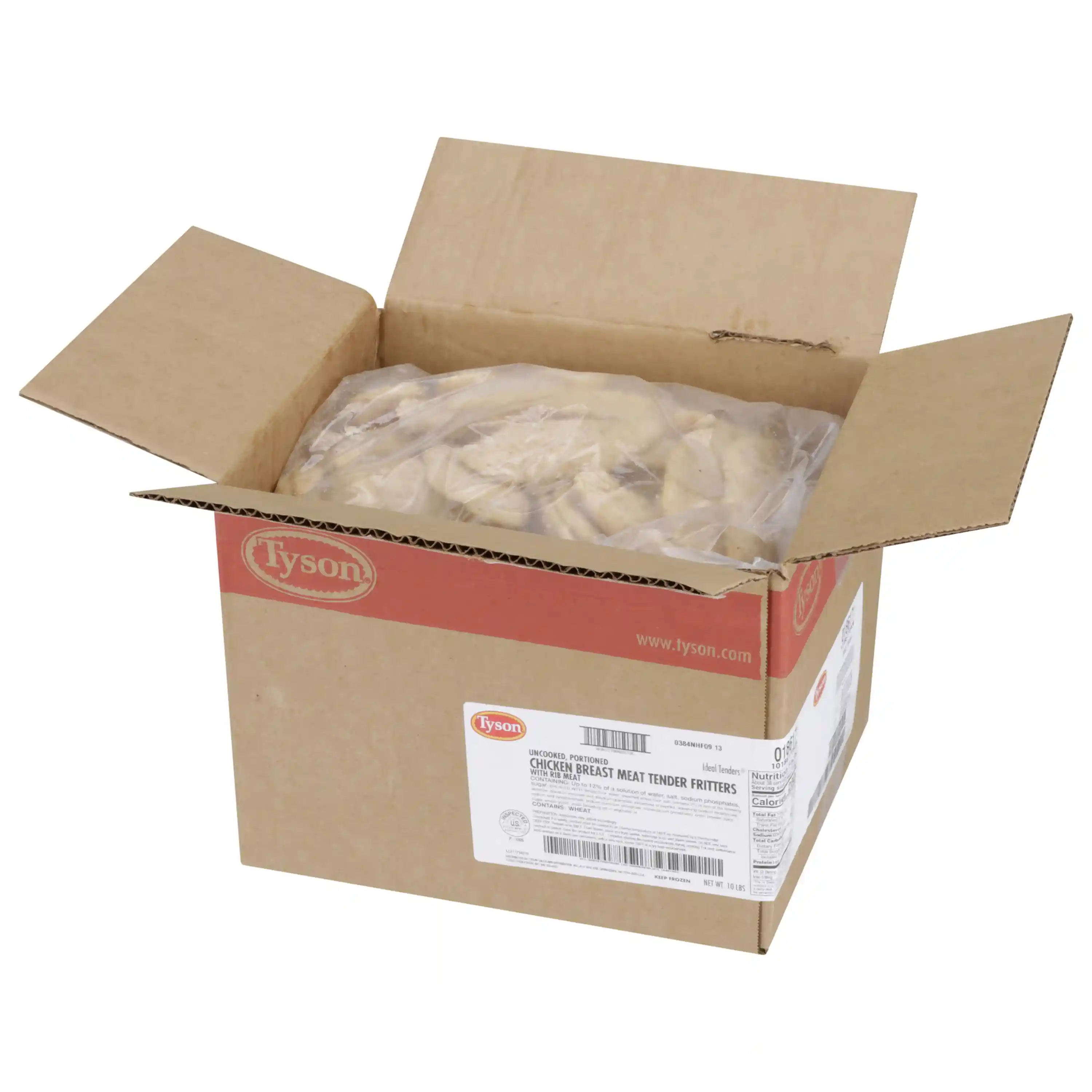 Tyson® Ideal Tenders® Uncooked Select Cut Chicken Tender Fritters_image_5