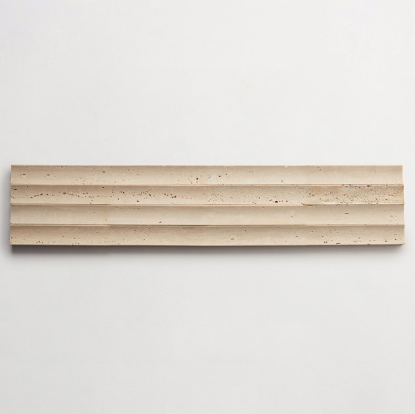 lapidary | etui grand | beige travertine 