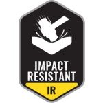 AX360 Impact Cut Resistant Gloves in Black and Gray (EN Level 3, ANSI A2) - Impact Resistant