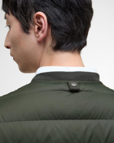 Gilet reversibile in piuma d’oca 