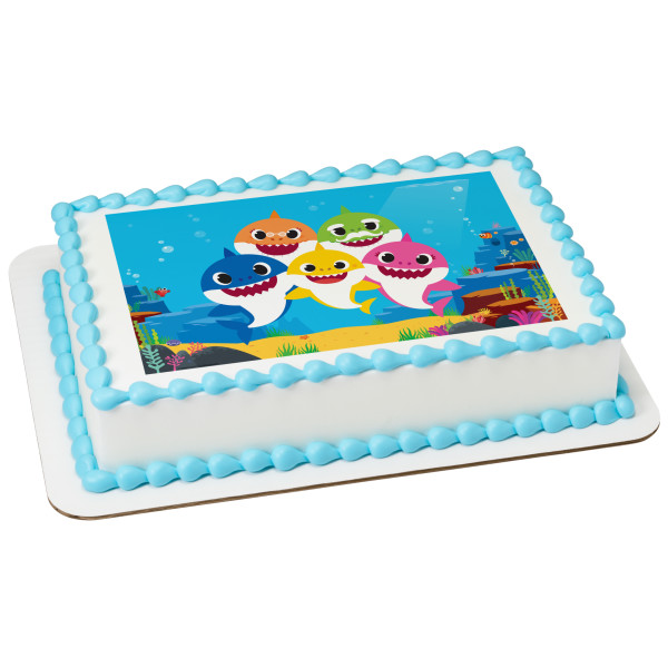 Baby Shark Jawsome! PhotoCake® Edible Image®