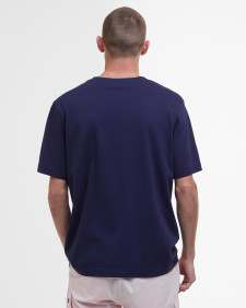 Camo Ikat T-Shirt Midnight Blue