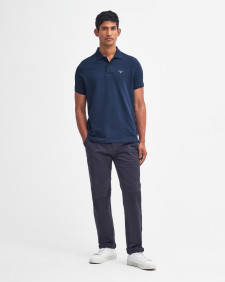 Lightweight Sports Short-Sleeved Polo Shirt Deep Blue