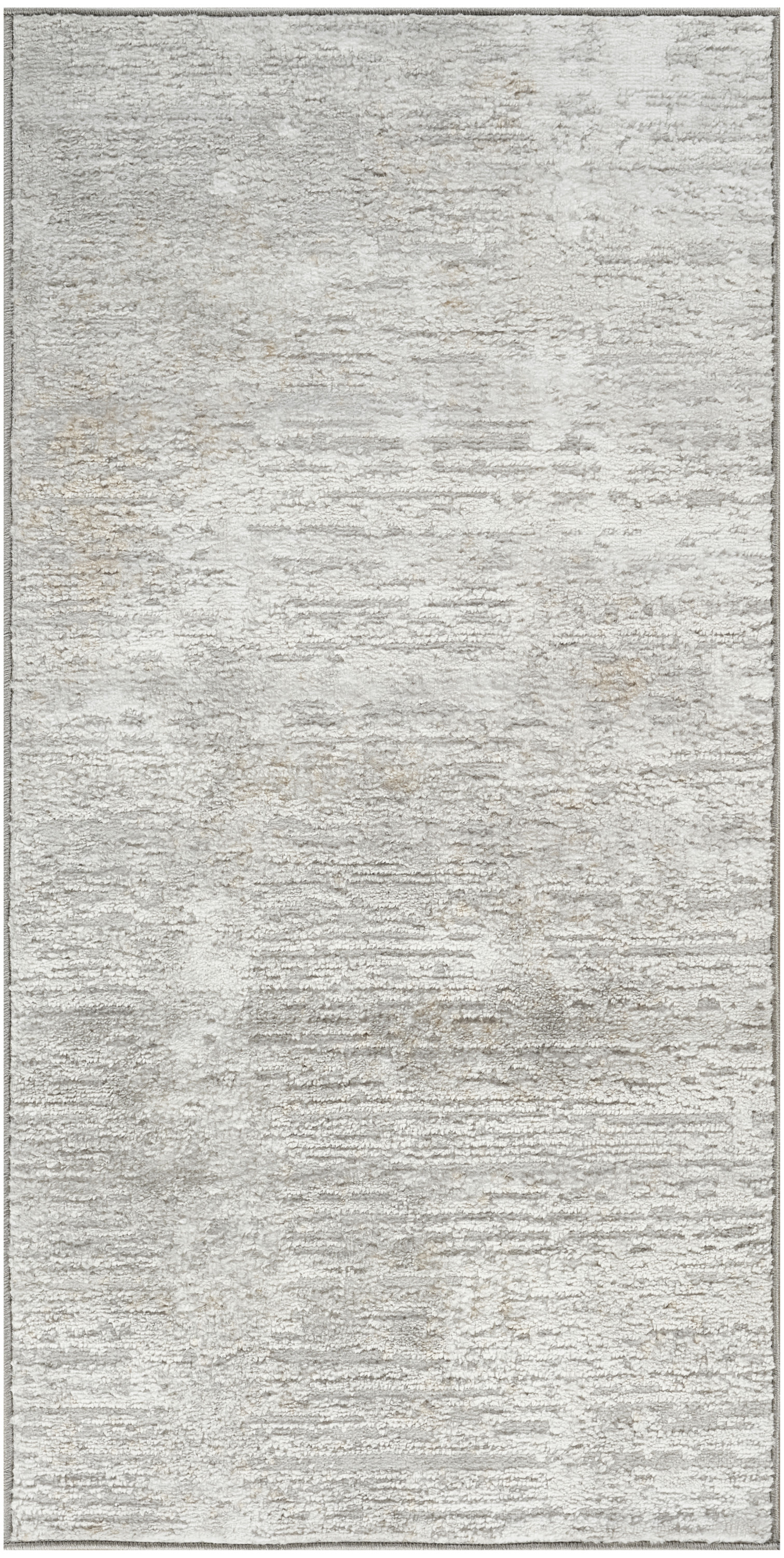 Nourison Dekor 2' x 4' Grey Modern Indoor Rug