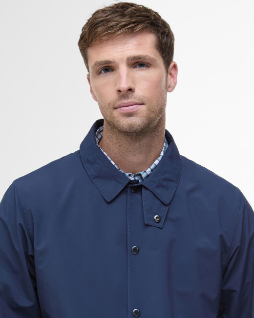 Lightweight Casual Coach Jacket Classic Navy