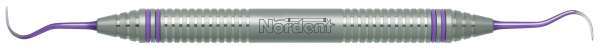 Nordent ImplaMate #N67 Anterior Scaler, Color Ring Handle, Titanium