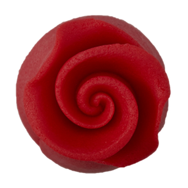 Red .5" Rose Buds - Red 3 Free SugarSoft® Premium Edible Decorations