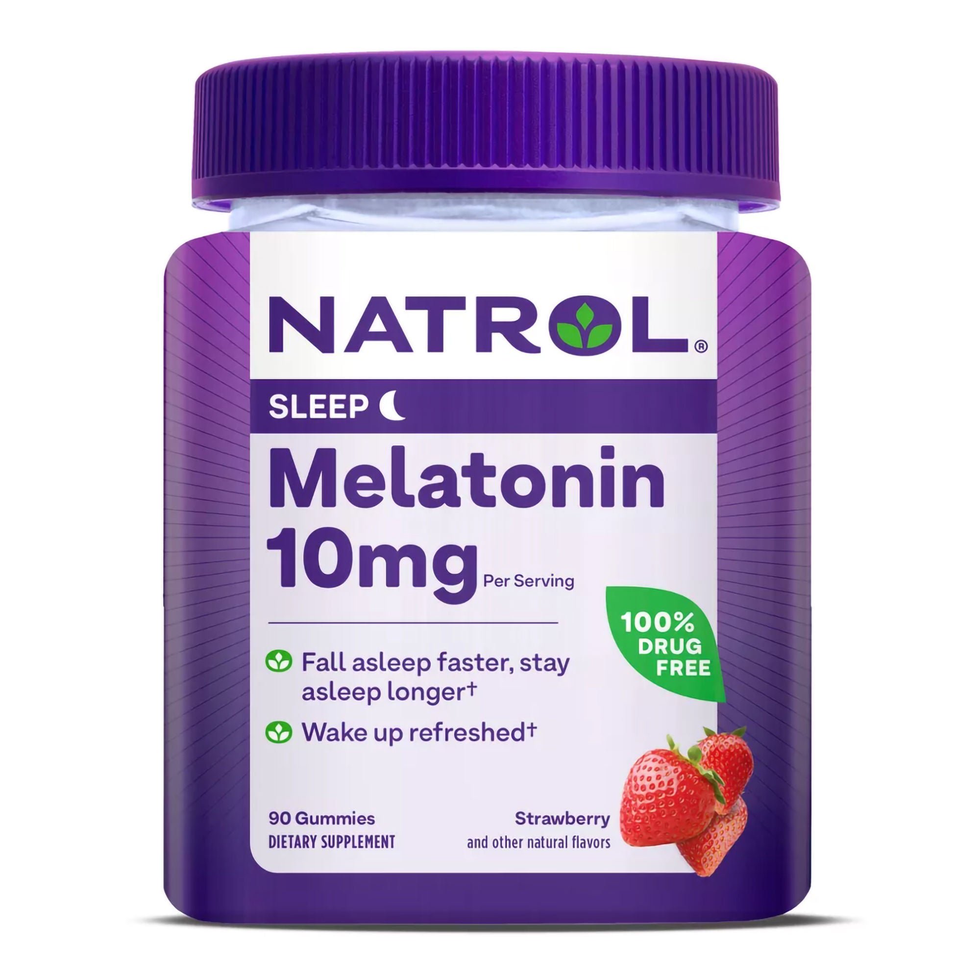 Natrol® Melatonin 10 mg Sleep Gummies Strawberry