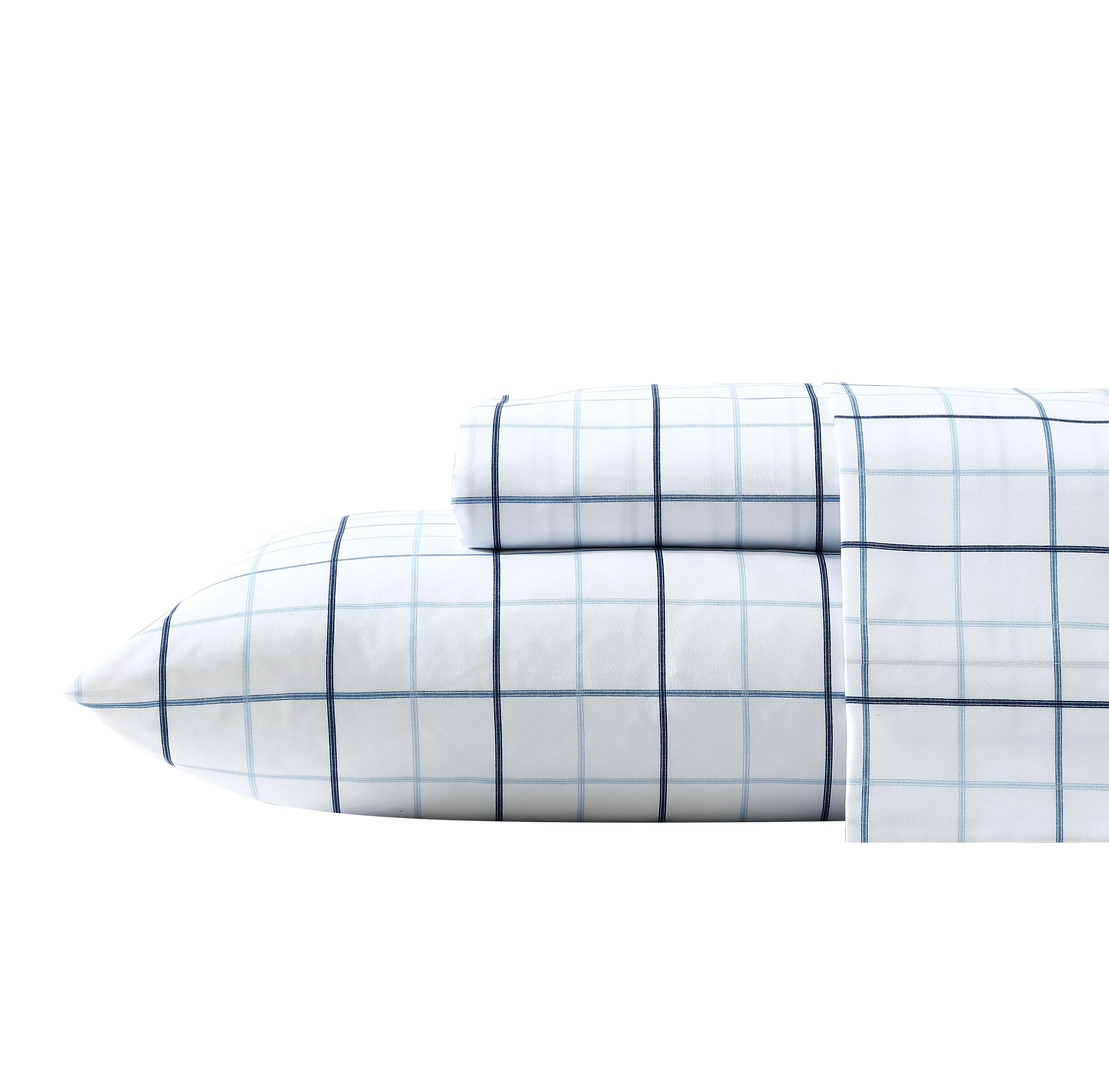 Nautica Cloyster Cotton Blue 3 Piece Sheet Set-