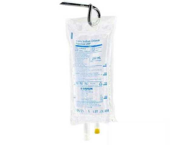 EACH-0.9% Sodium Chloride 250ml Plastic Bag for Injection