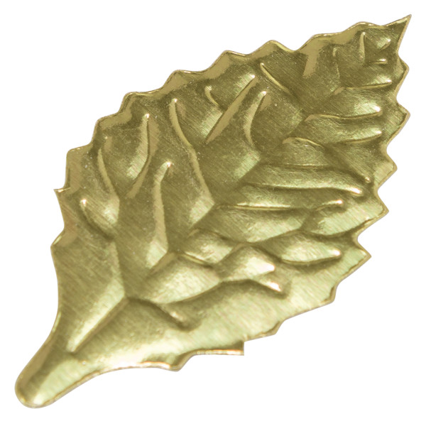 Gold Rose Leaves 1.75" Foil Leaves