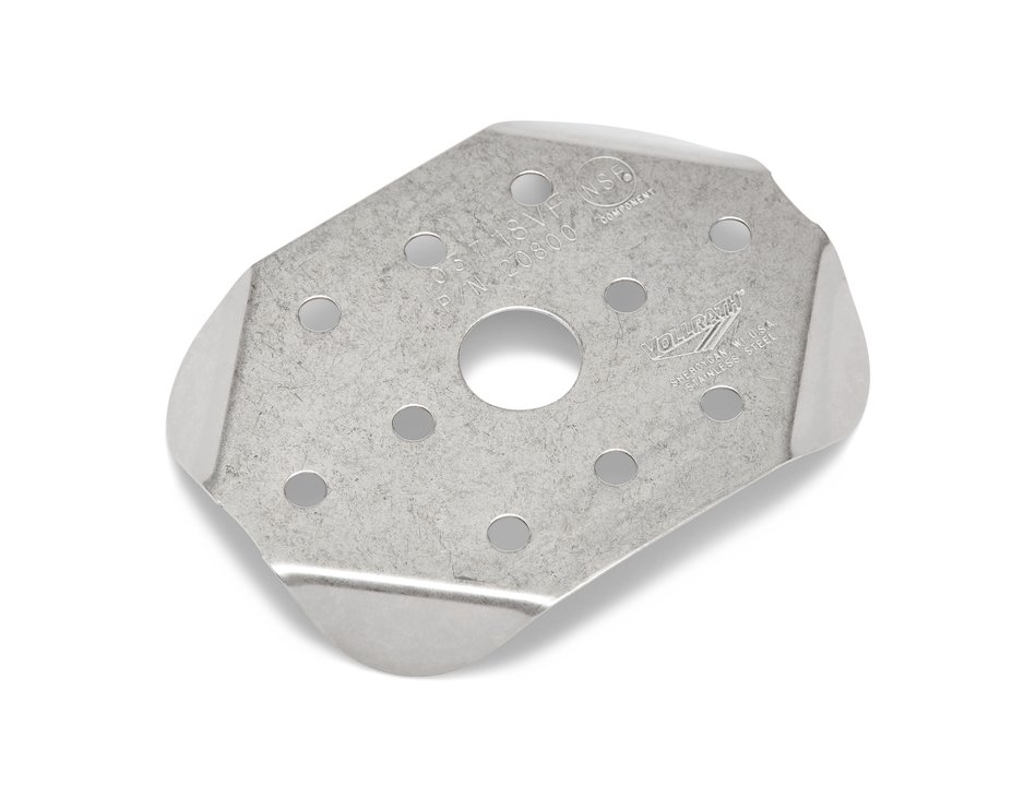 Eighth-size Super Pan V® stainless steel false bottom