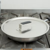 13-inch Tribute® stainless steel frying pan cover with dipped handle