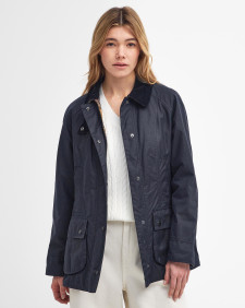 Beadnell® Waxed Jacket Classic Navy