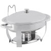 6-quart Orion® oval chafer with liftoff cover
