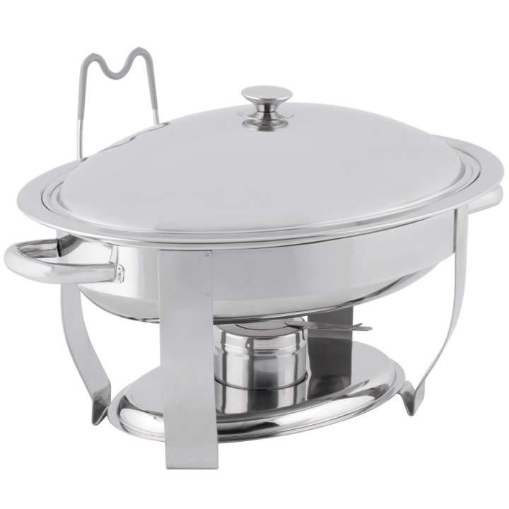 6-quart Orion® oval chafer with liftoff cover
