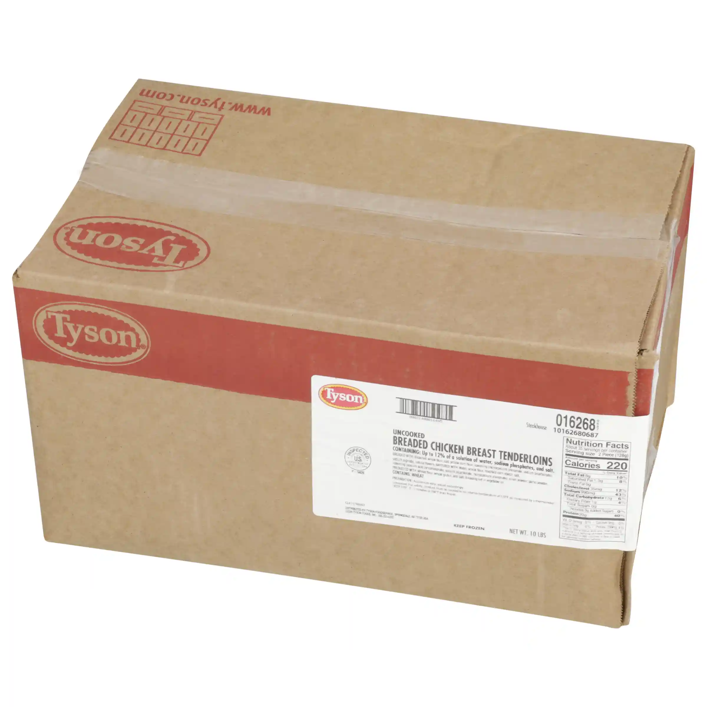 Tyson® Uncooked Breaded Steakhouse Chicken Tenderloins_image_5