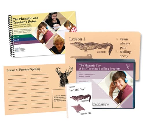 Phonetic Zoo Spelling Level C (Starter Set)
