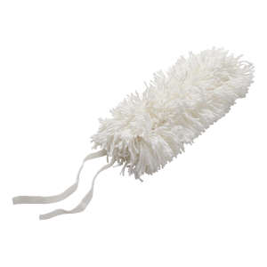 Rubbermaid Commercial, Overhead Dusting Tool Replacement Head, Cotton, White, 10 in