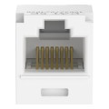 Mini-Com® TX5e™ TG Style UTP Jack Module, White
