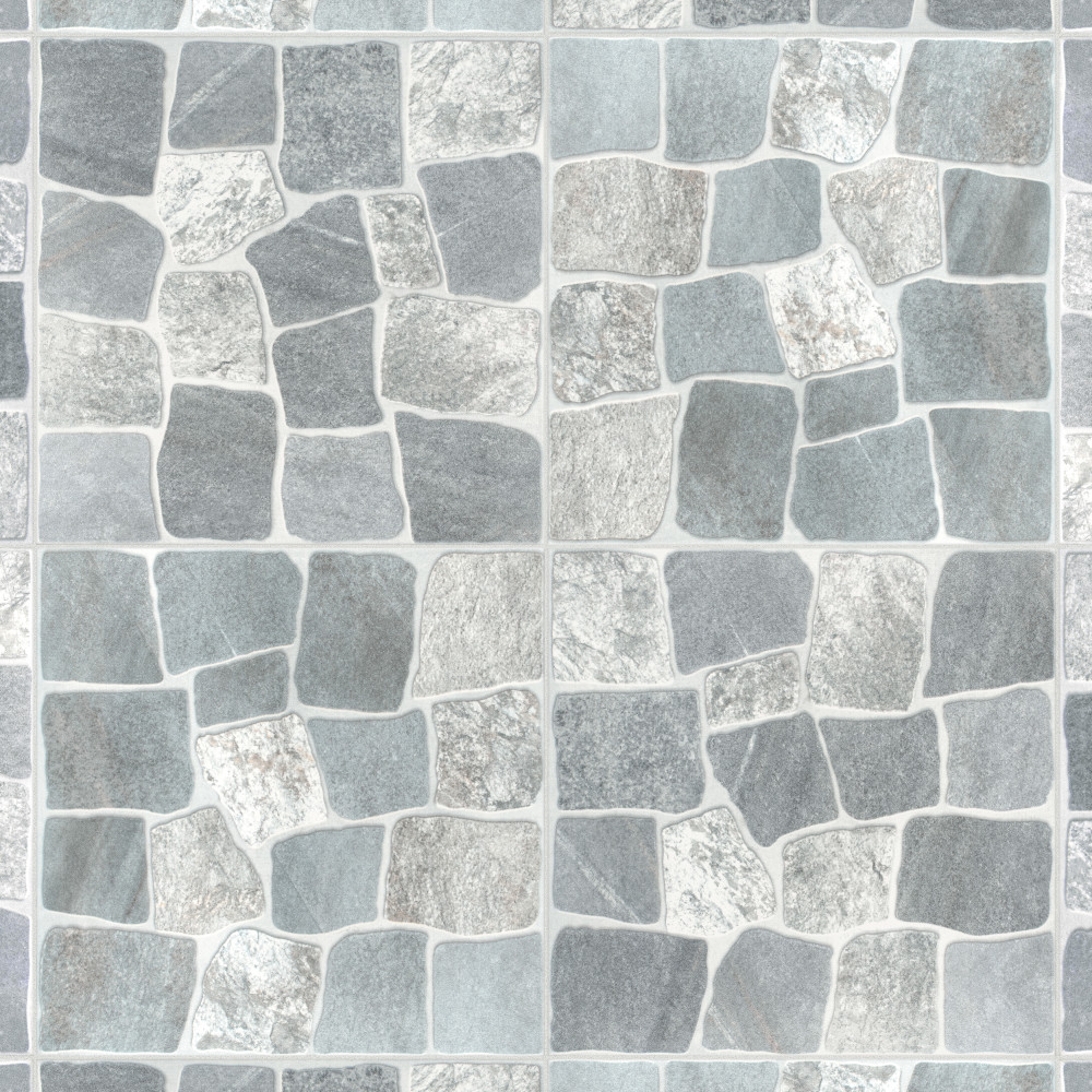 Laja Gris 17.75x17.75 Square Ceramic Floor and Wall Digital Pattern