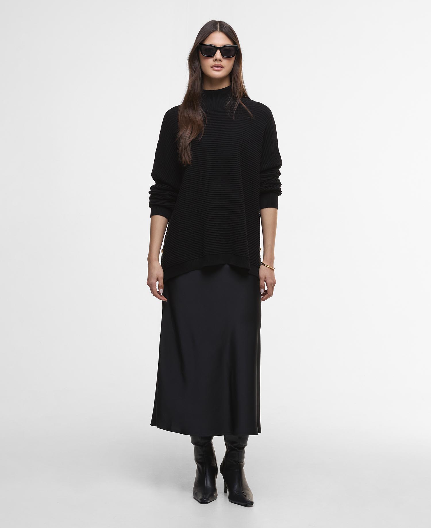 Kaia Funnel-Neck Jumper image number 1