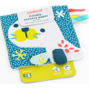 Feel to Learn: Crinkly Sensory Paper, Sea Lion