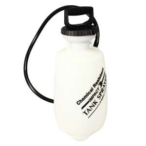 Impact, Chemical Resistant Tank Sprayer, 2 Gallon, Black/Translucent